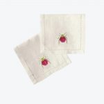 Scarab Set of Cocktail Napkins