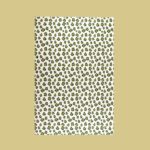 Leopard Print Green Throw Queen