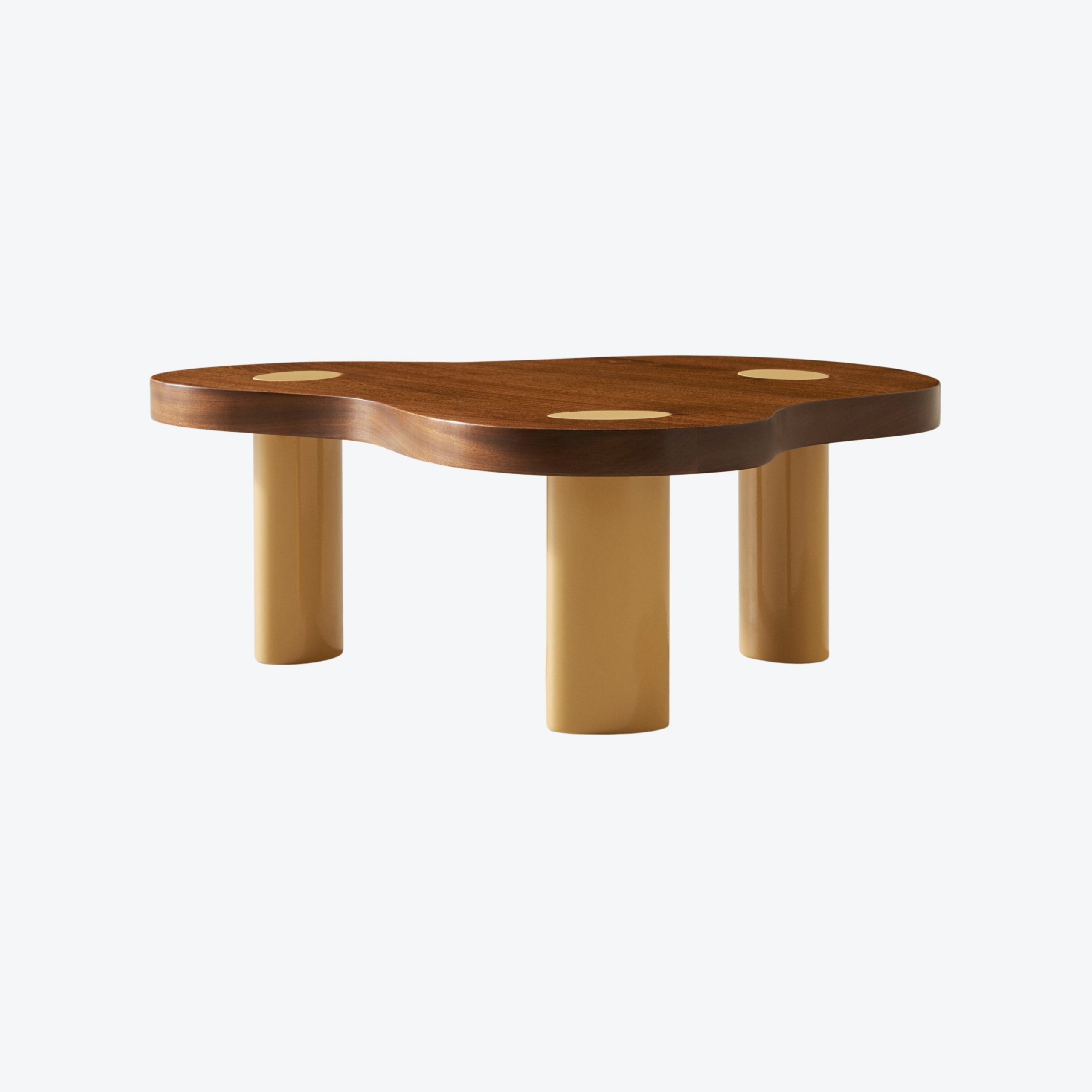 Mahogany Mini Cloud Table