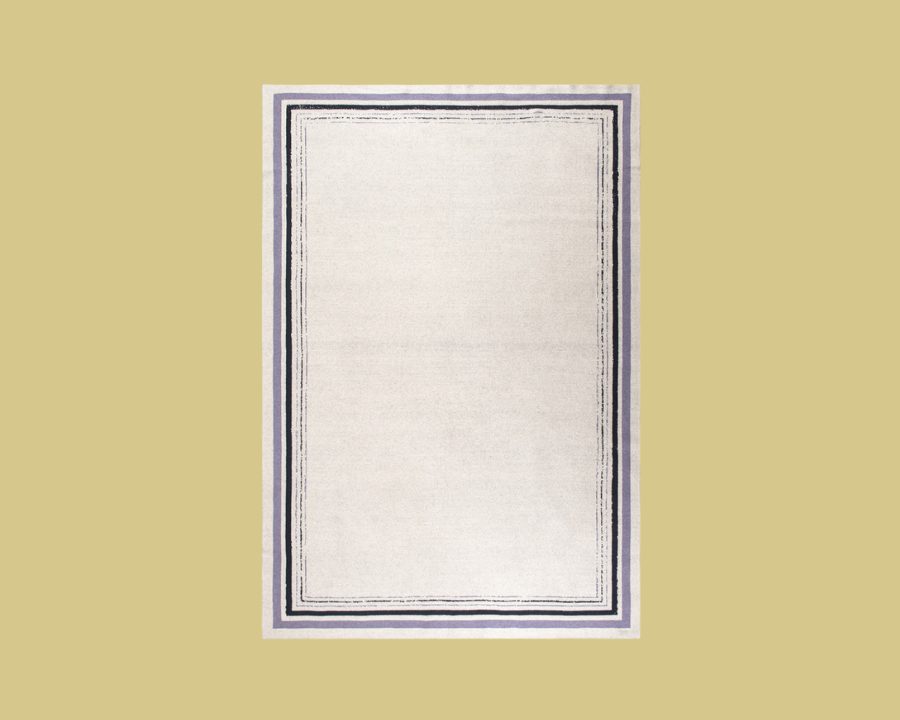 French Book Lavender Throw Queen