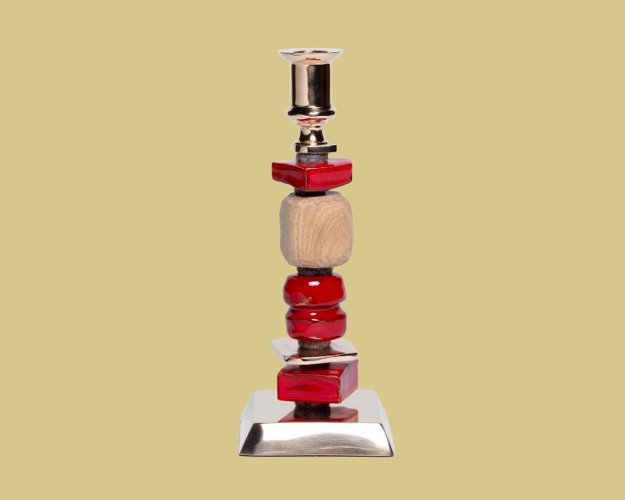 Ruddy Red C4 Candlestick