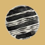 Ink Ceramic Plate