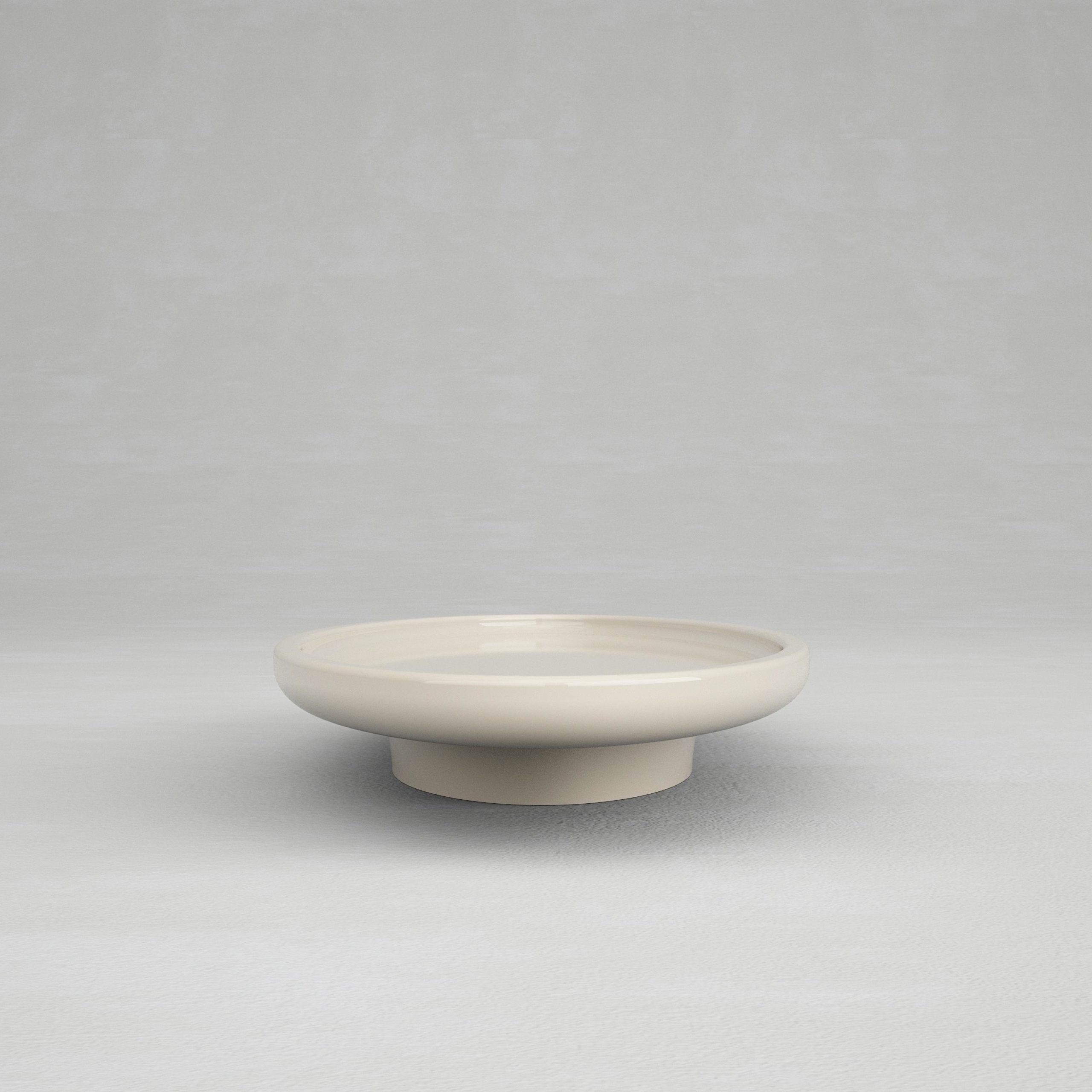 TheInvisibleCollection_Francesco_Balzano_Swan_Table_Plate_Lacquer_Ivory_Hover