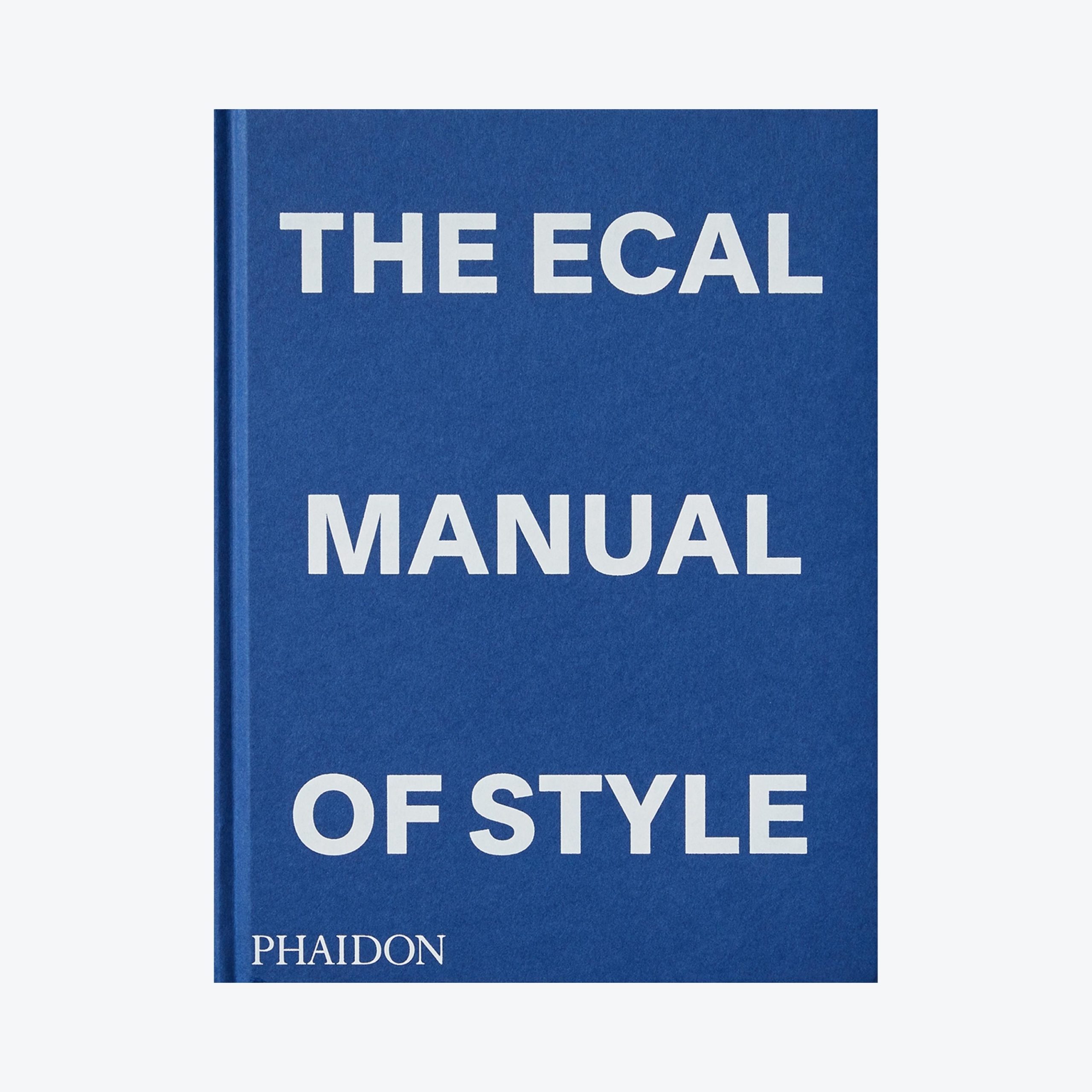 The ECAL Manual of Style: How to best teach design today?