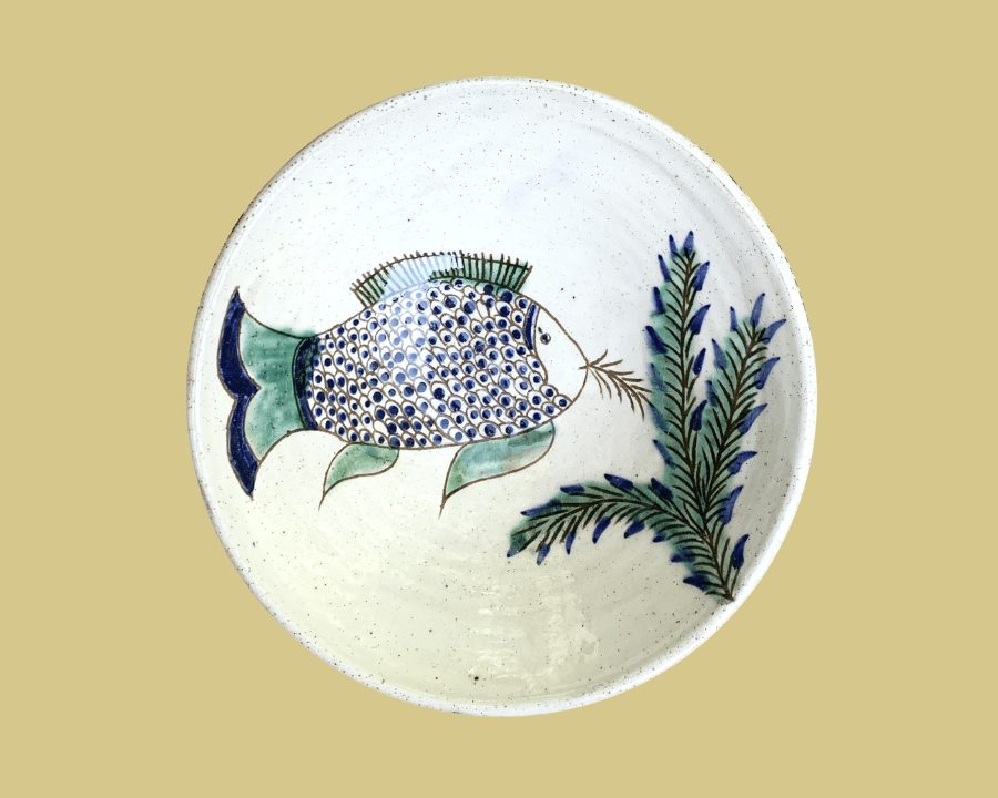 Fish Feeding Bowl