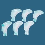 Set of 6 Cérenne Vallauris Fish Dishes