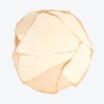 Ceramic Rug Round Beige