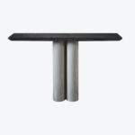 Twin Console Marble Lacquer