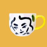 Small Yellow Handle Mug