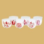 Set of 6 Tulipmania Water tumblers
