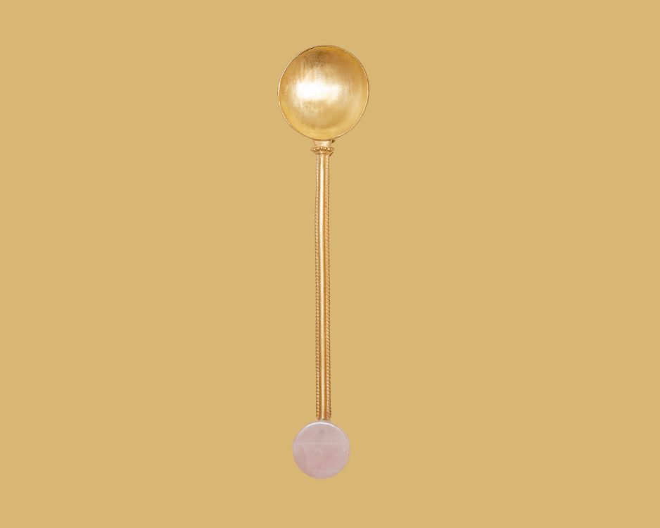 Quartz Spoon Gold