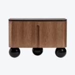 Olbia Commode Black Lava