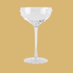 Set of 12 Let’s drink Pearls Clear Cocktail Glasses