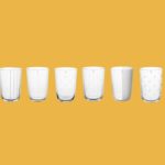 Set of 6 Alphabet Engraved Water tumblers