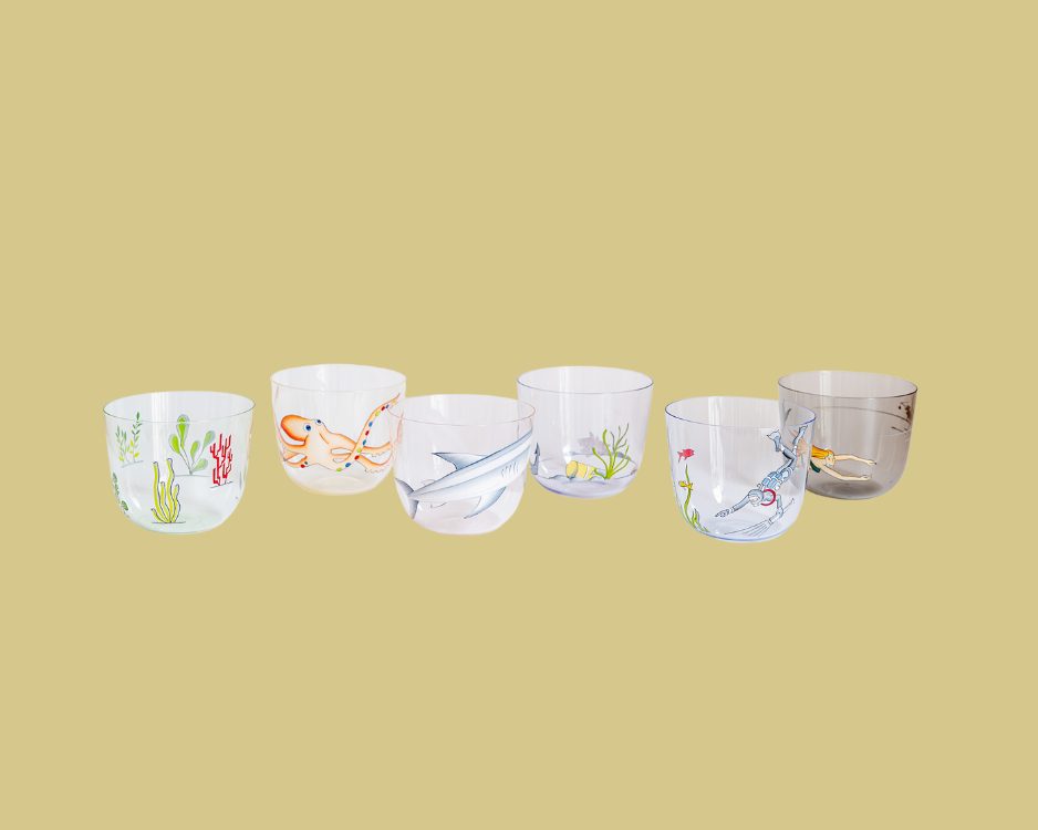 Set of 6 High Seas Tumblers
