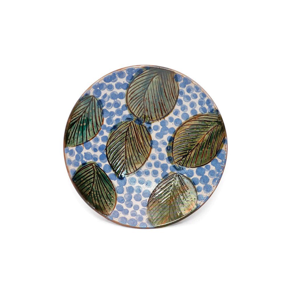 TheInvisibleCollection_Clubroom_Malaika_GreenBlueDessertPlate_1