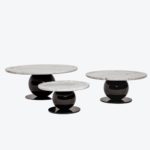 Set of 3 coffee tables Alba, Gaia, Lena