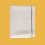 Cashmere and Silk Throw Off White