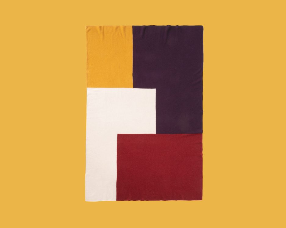 Patchwork Cashmere Throw