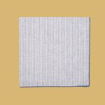 Set of 2 striped napkins White and Blue