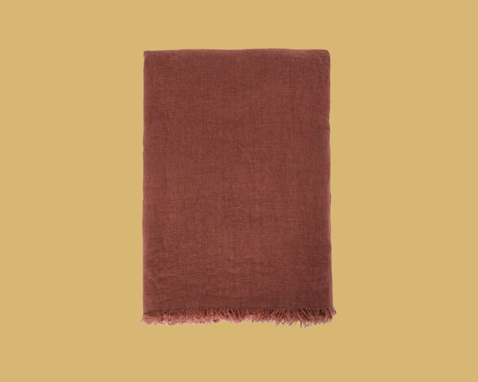 Canvas Linen Throw Sequoia