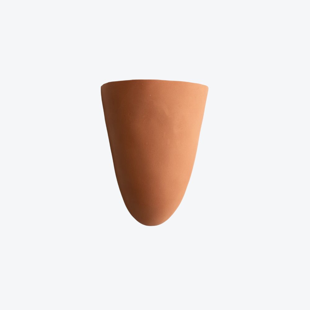 Natural Terracotta Tall Sconce