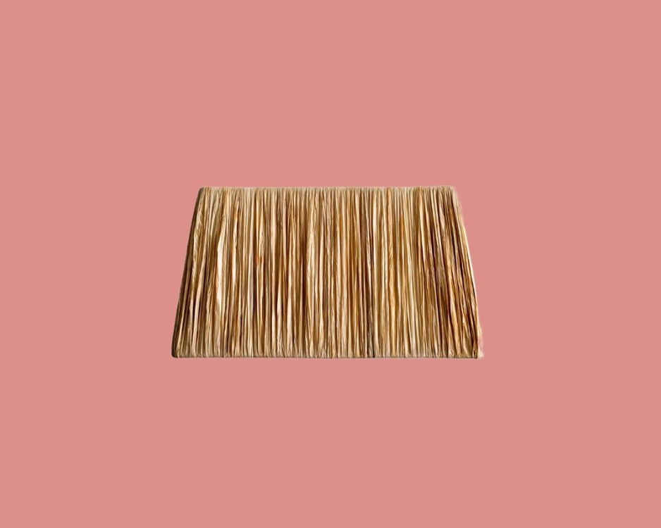 Raffia Wall Lamp