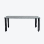 Sunday Dining Table Green Marble