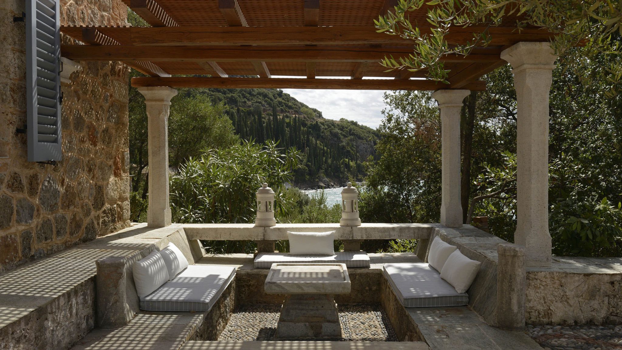 La maison de Patrick Leigh Fermor, Mani, Grèce
