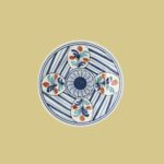Set of 4 Maya dessert Plates