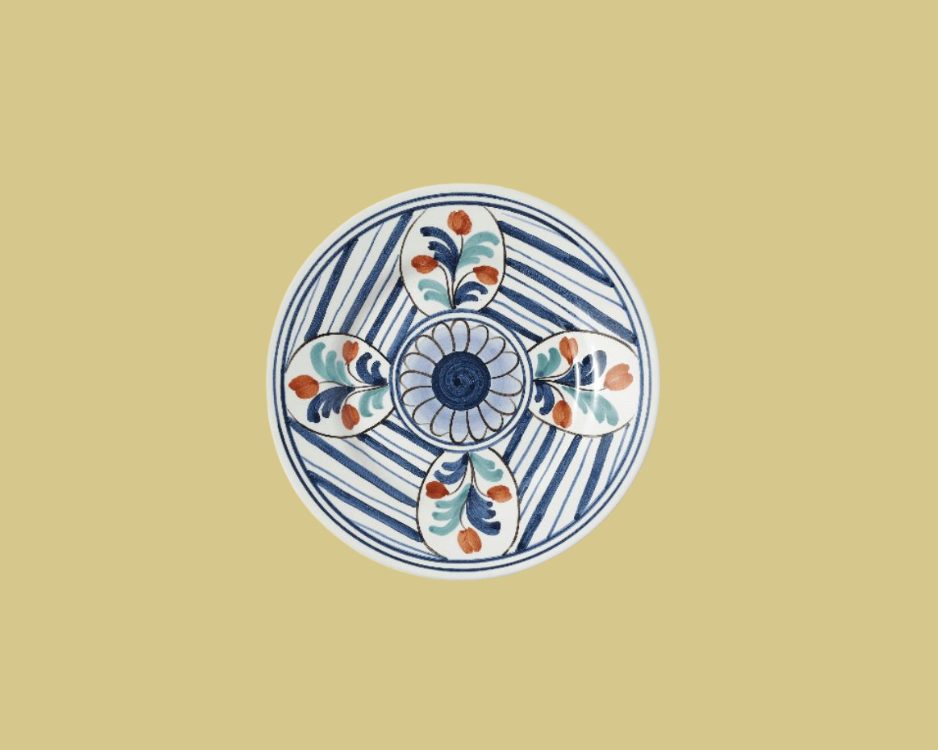 Set of 4 Maya dessert Plates
