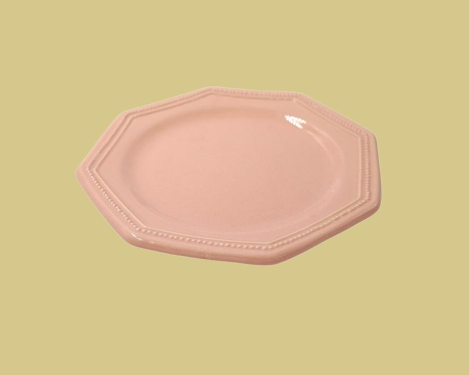 Pink Dessert Pichon Plate