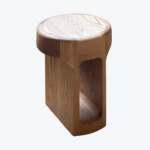 Bollard Side Table Oak