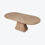 Udukkai Dining Table Oak
