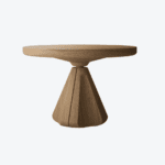 Udukkai Circular Table Oak