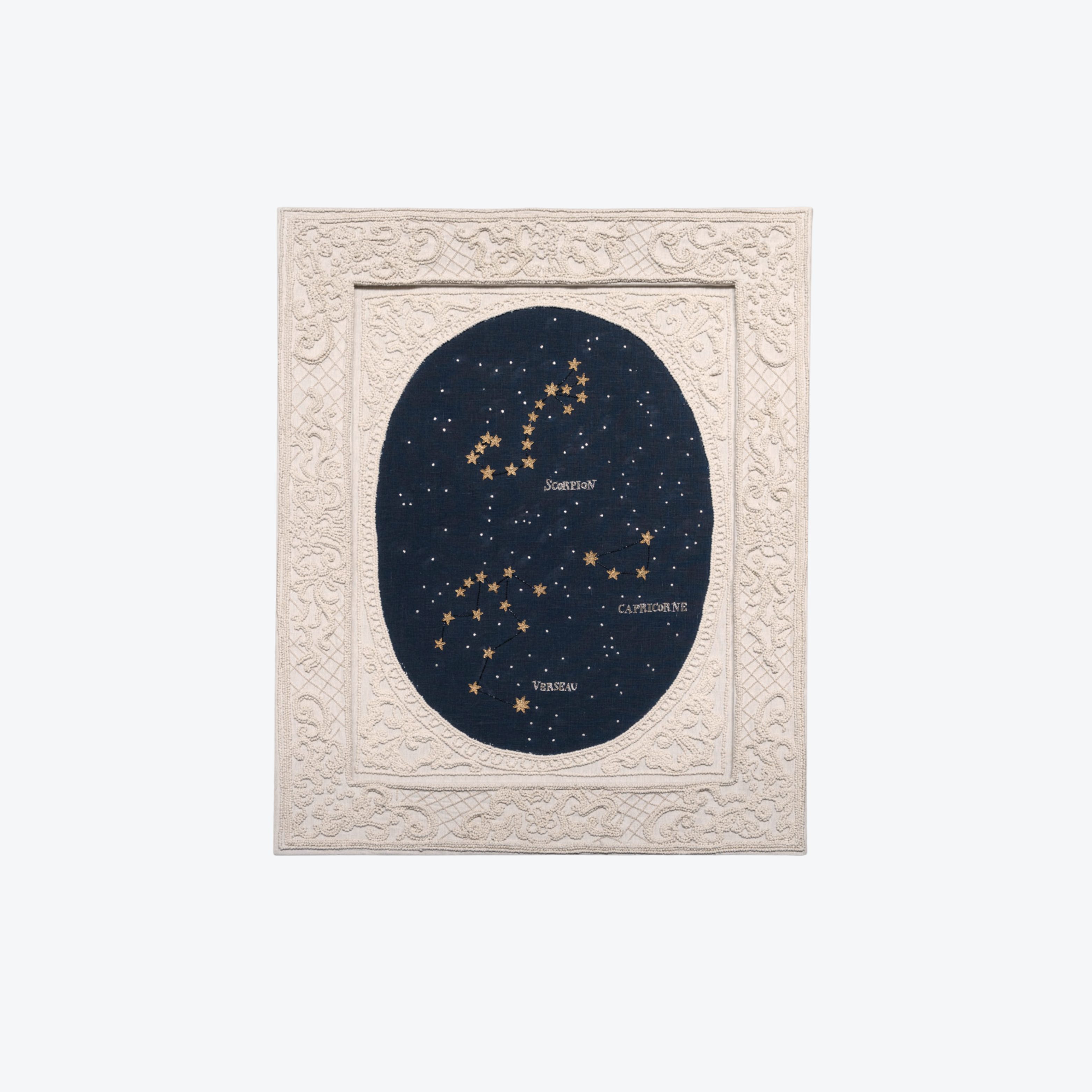 Embroidered Constellation Frame