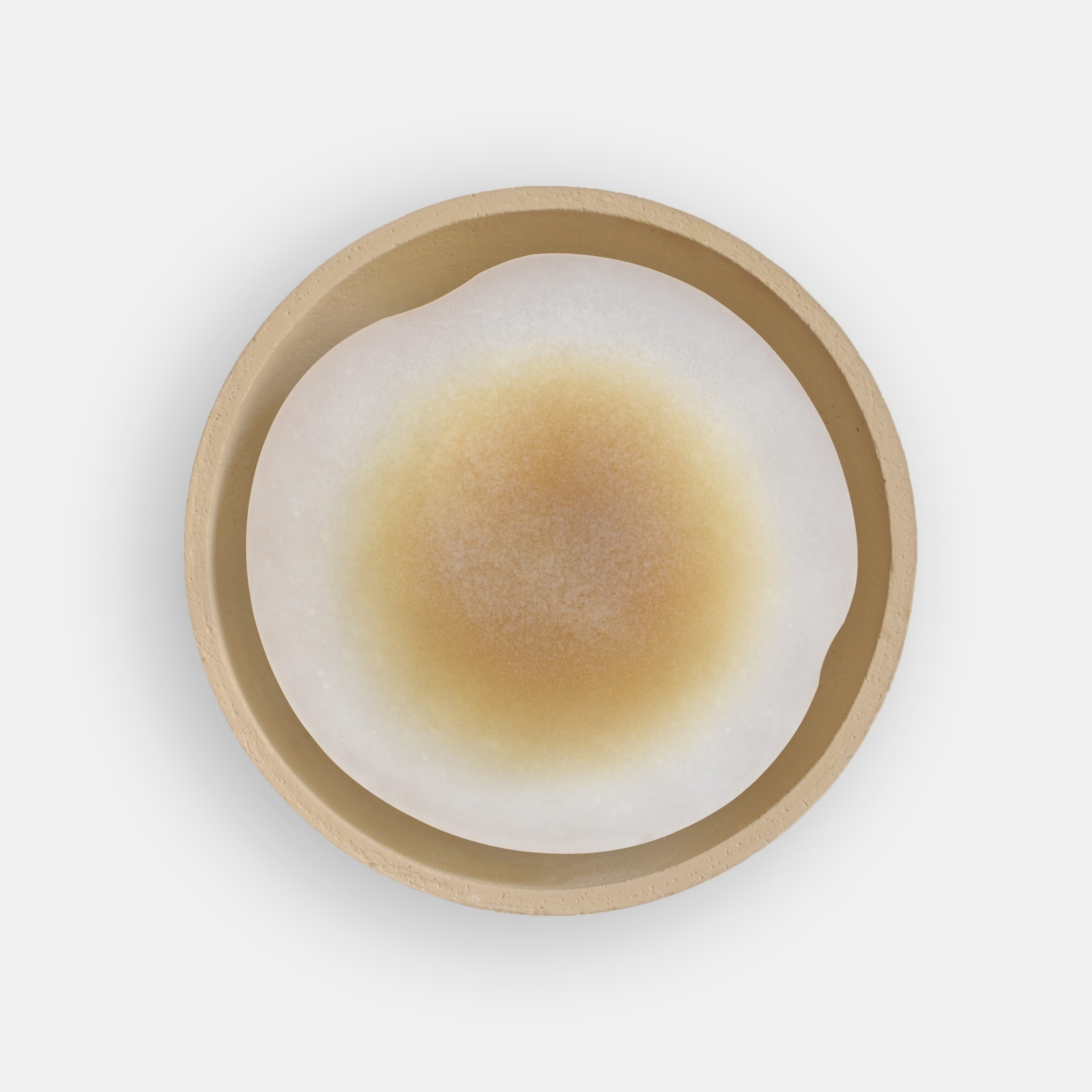 InvisibleCollection_EmmanuelleSimon_RoundWallSconce_Sand_Hover