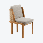 Throne Dining Chair Rattan