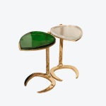 Paire de tables Martini Serti sur Vide
