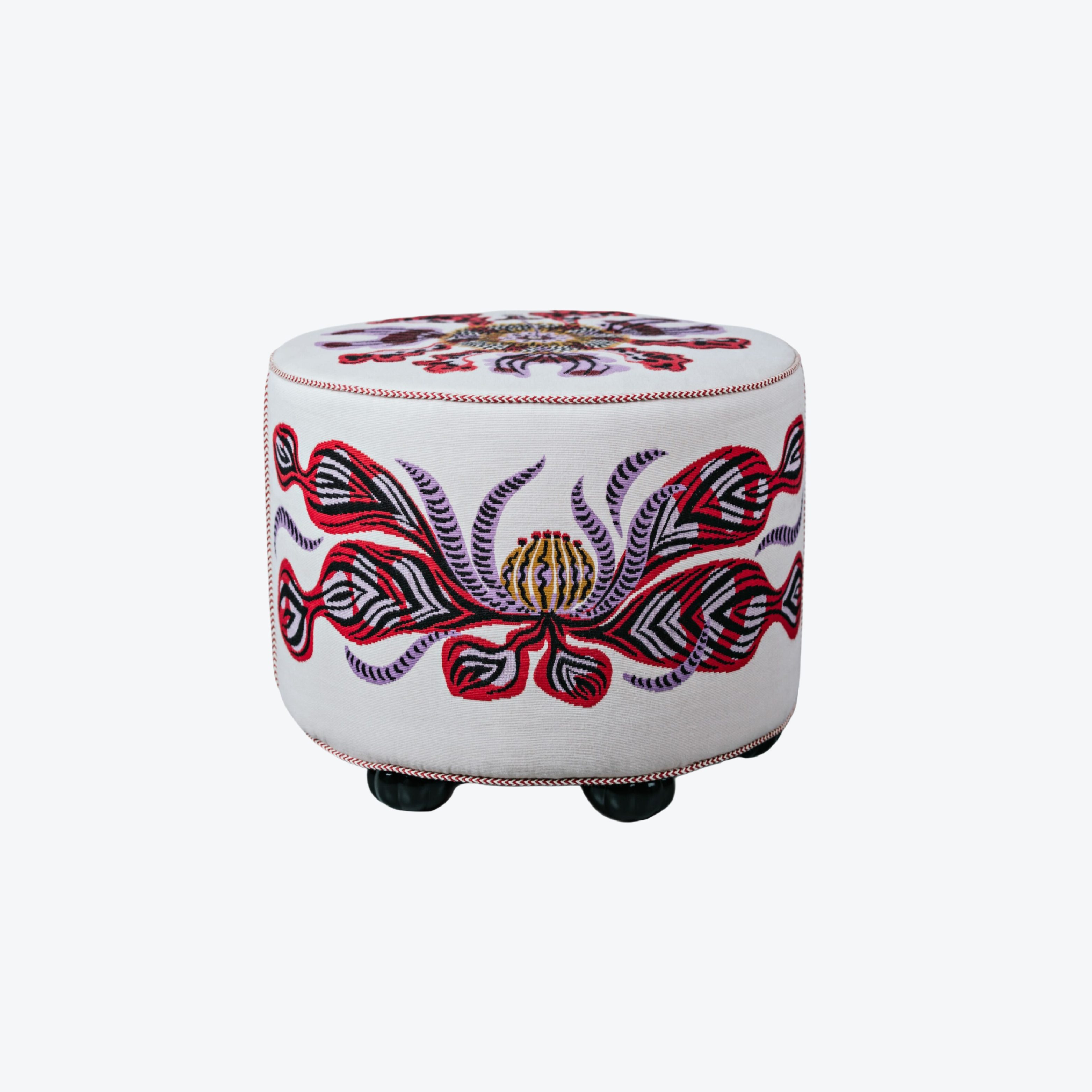 Eden Regularis Ottoman Medium White