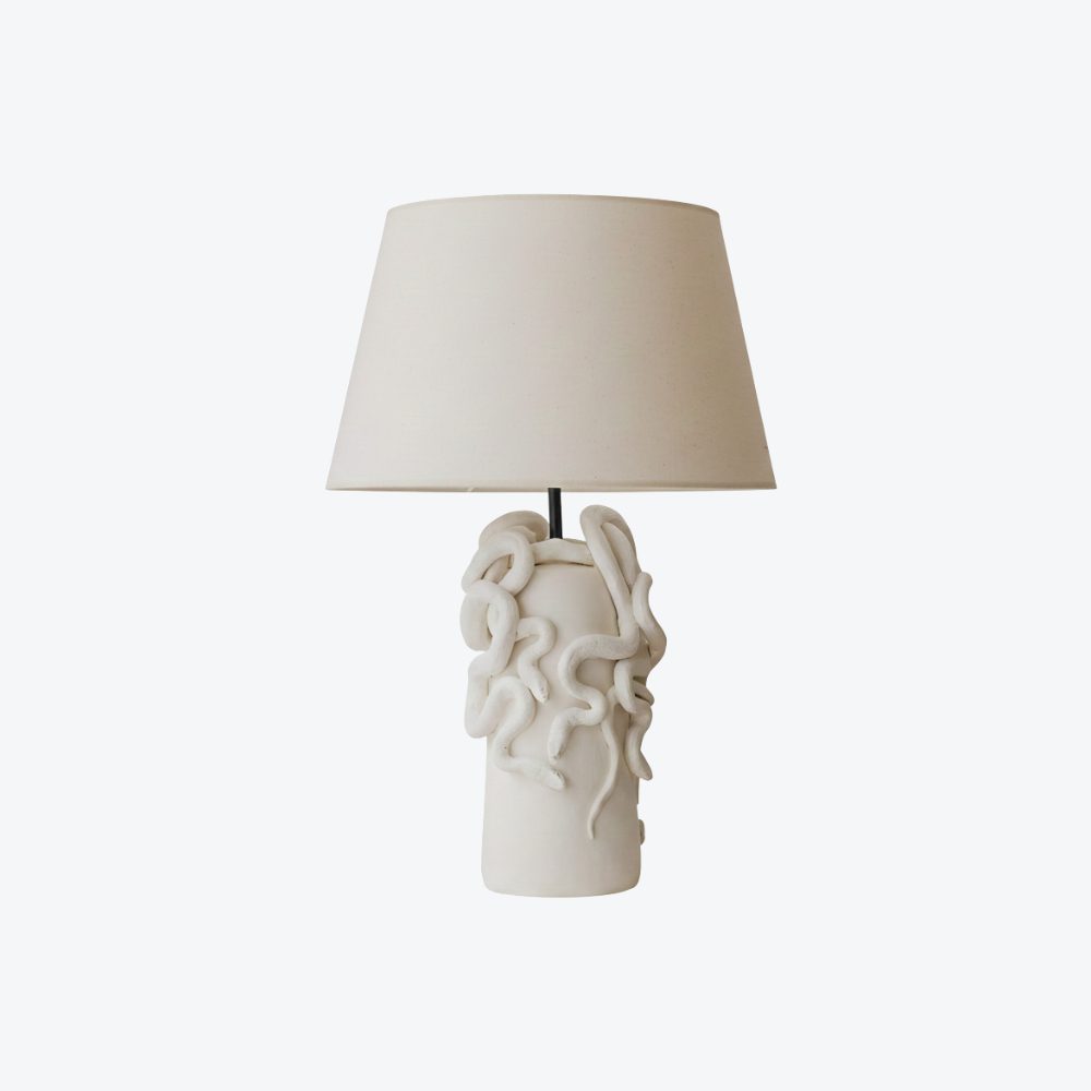White Persie Table Lamp