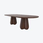 Dress Up Oblong Dining Table Wood